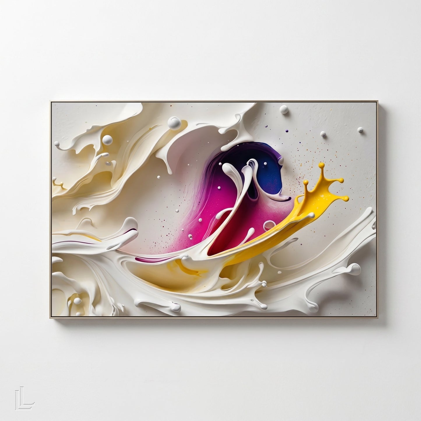 Luxury 3D Geometric Wall Art | Modern Abstract Home Decor Luxury wall art