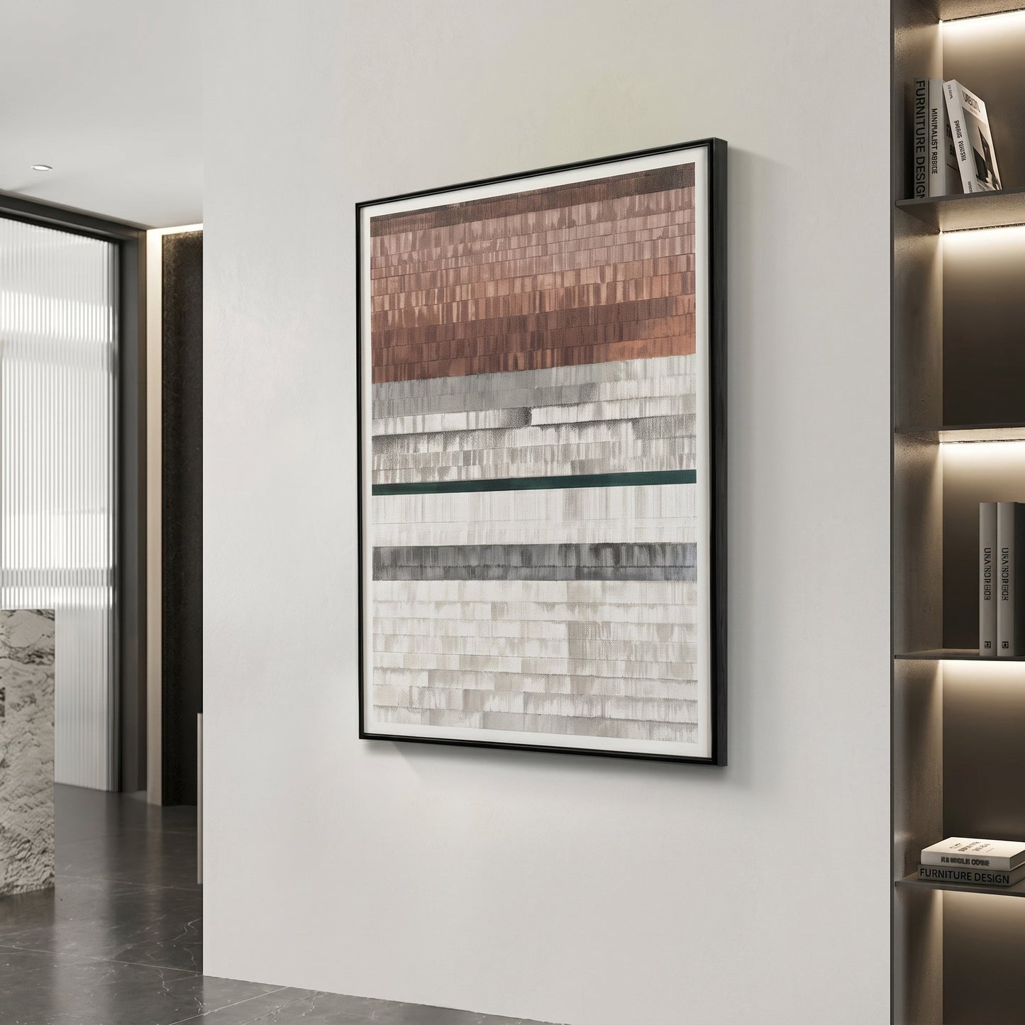 Luxury 3D Geometric Wall Art | Modern Abstract Home Decor Luxury wall art