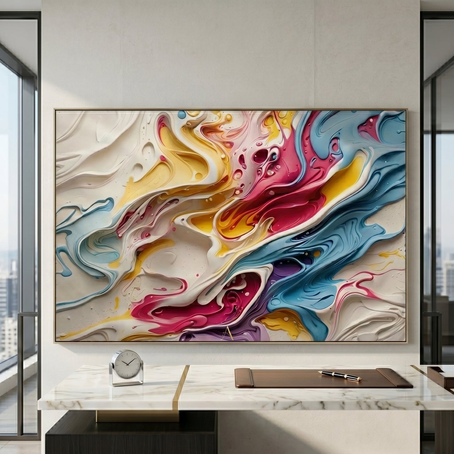 Luxury 3D Geometric Wall Art | Modern Abstract Home Decor Luxury wall art