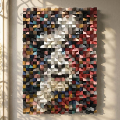 Luxury 3D Geometric Wall Art | Modern Abstract Home Decor Luxury wall art
