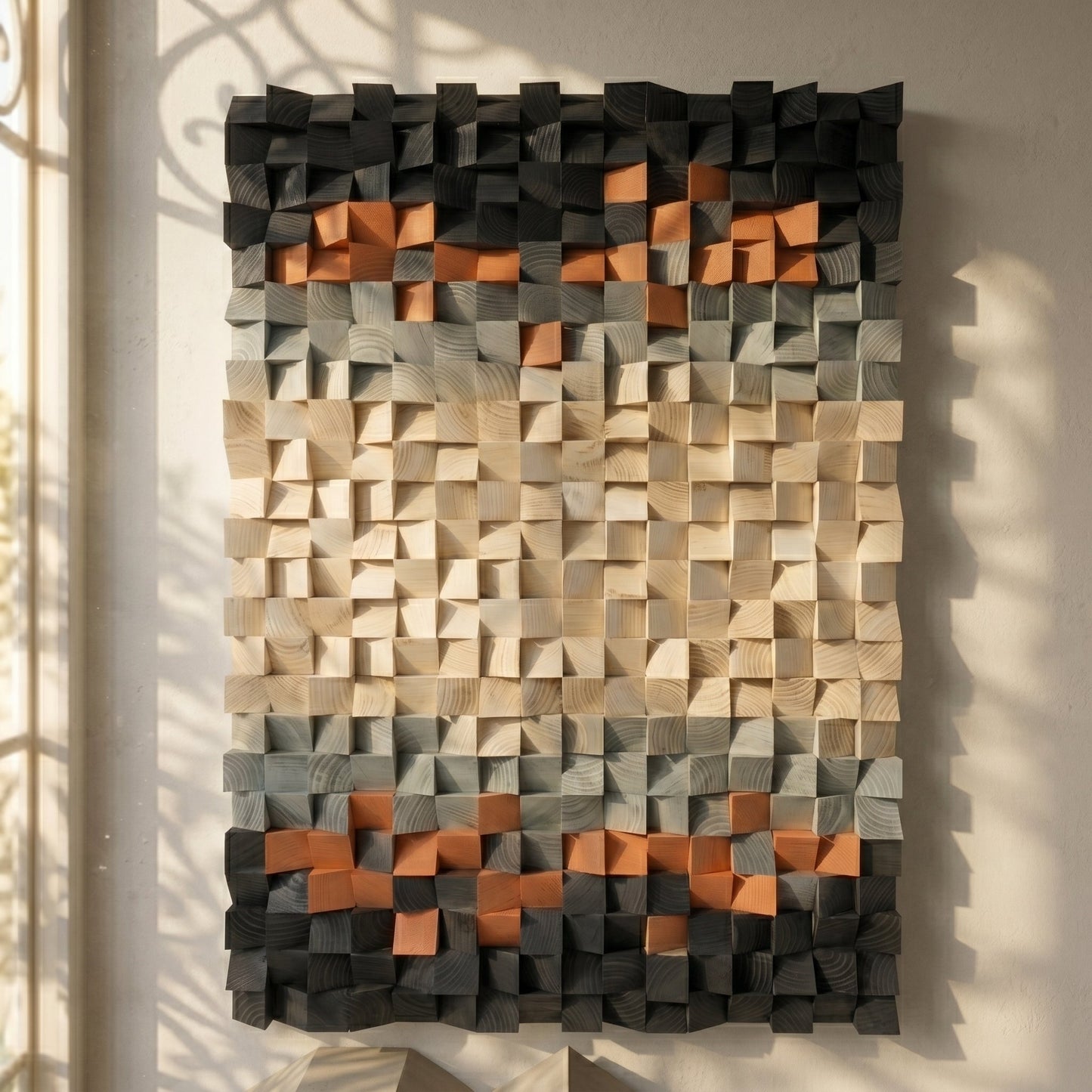 Luxury 3D Geometric Wall Art | Modern Abstract Home Decor Luxury wall art