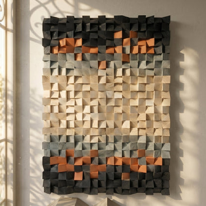 Luxury 3D Geometric Wall Art | Modern Abstract Home Decor Luxury wall art