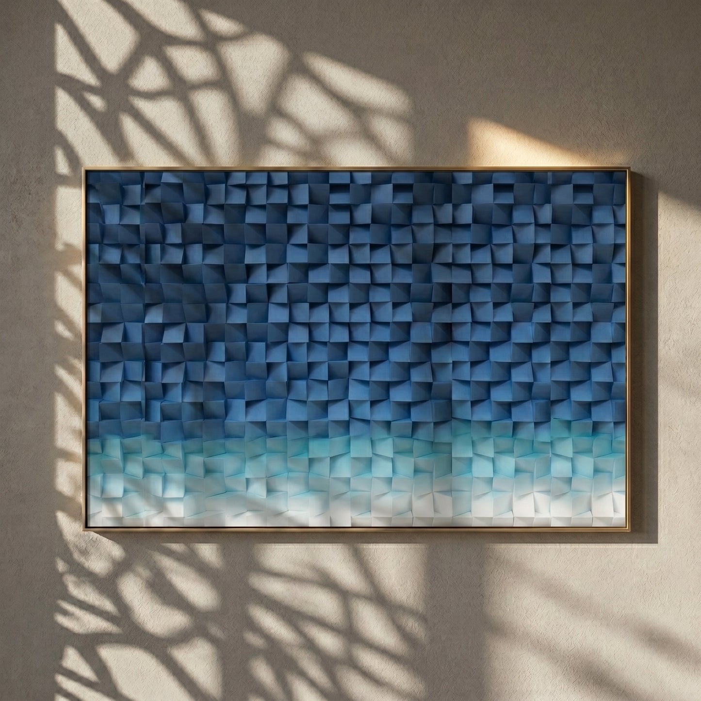 Luxury 3D Geometric Wall Art | Modern Abstract Home Decor Luxury wall art