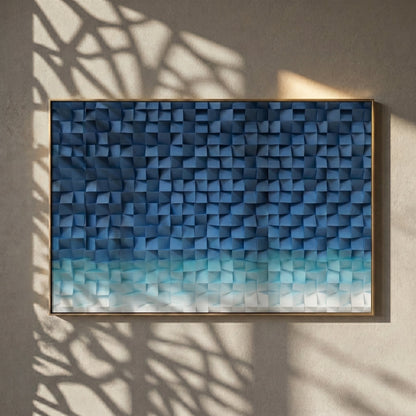 Luxury 3D Geometric Wall Art | Modern Abstract Home Decor Luxury wall art