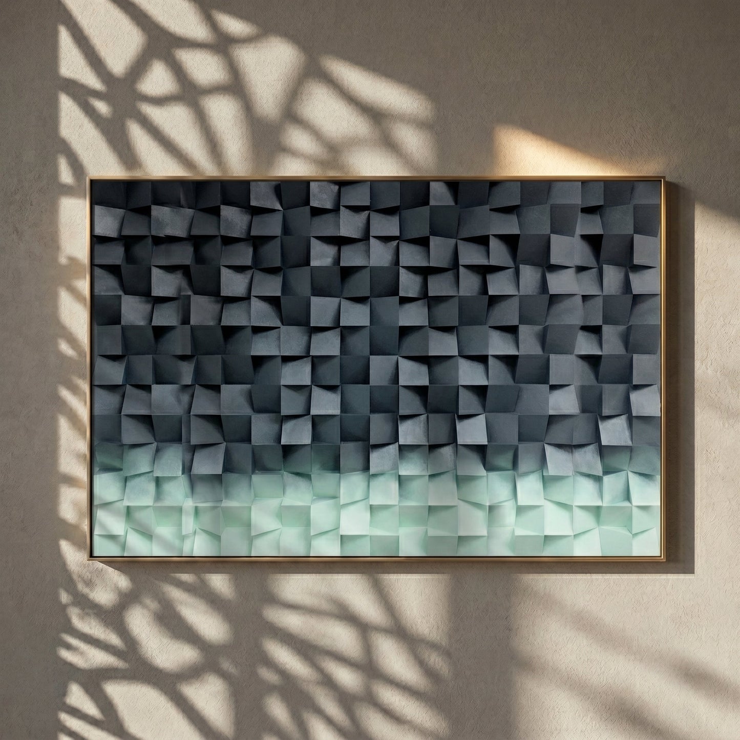 Luxury 3D Geometric Wall Art | Modern Abstract Home Decor Luxury wall art
