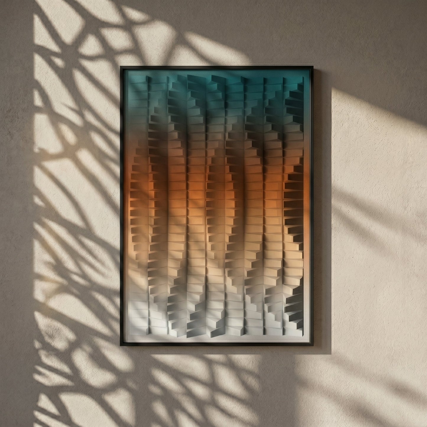Luxury 3D Geometric Wall Art | Modern Abstract Home Decor Luxury wall art