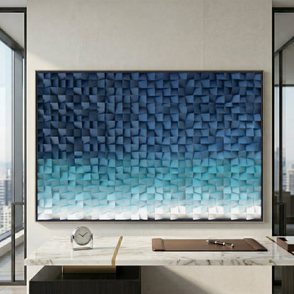 Luxury 3D Geometric Wall Art | Modern Abstract Home Decor Luxury wall art