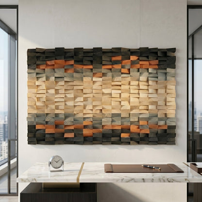 Luxury 3D Geometric Wall Art | Modern Abstract Home Decor Luxury wall art