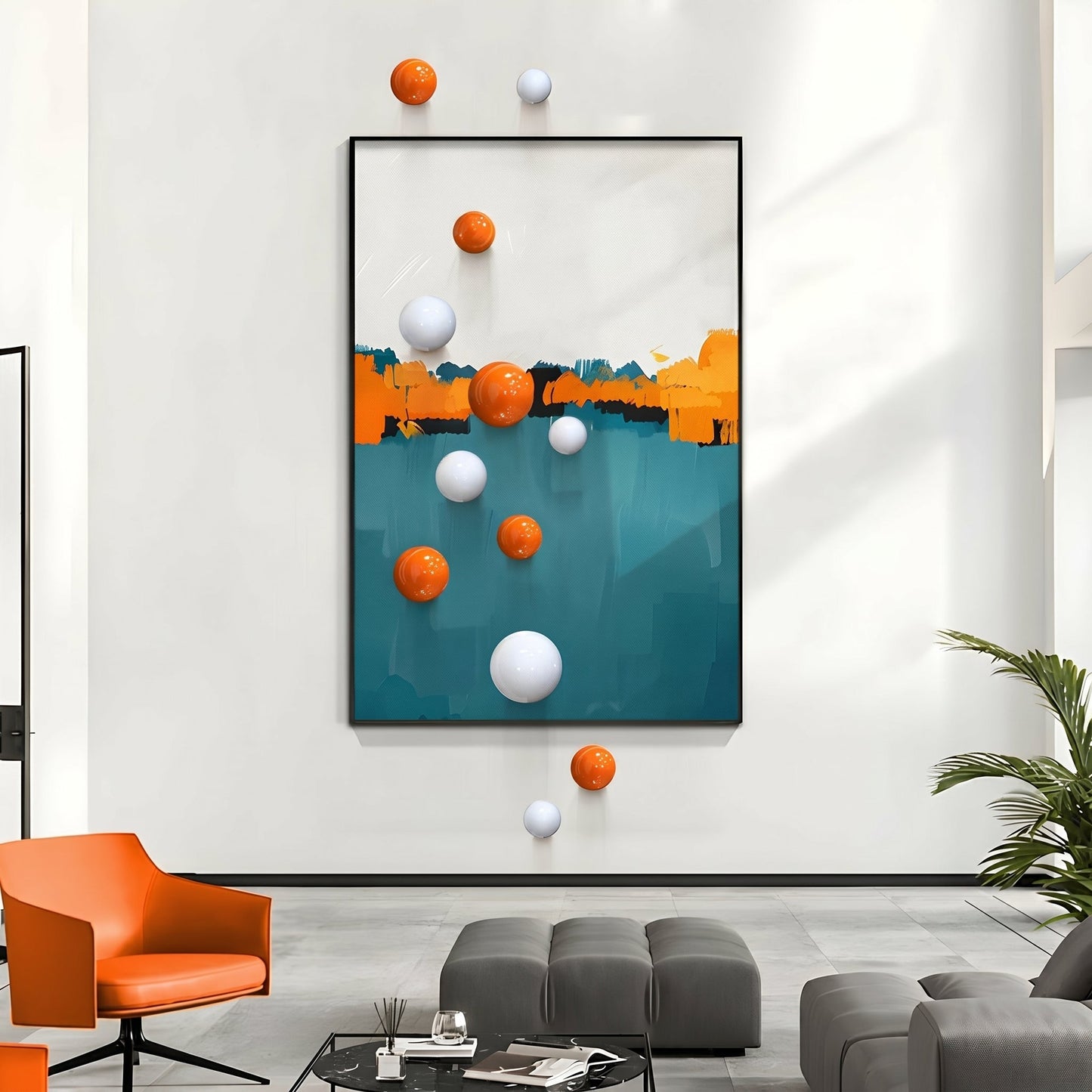 Luxury 3D Geometric Wall Art | Modern Abstract Home Decor Luxury wall art