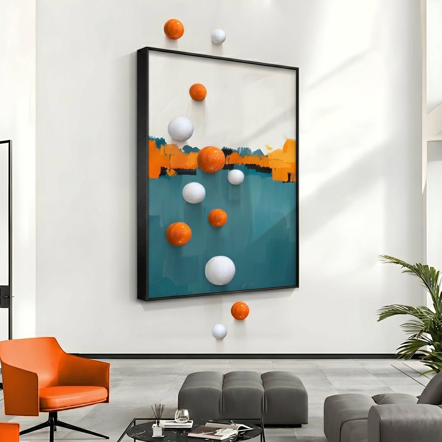 Luxury 3D Geometric Wall Art | Modern Abstract Home Decor Luxury wall art