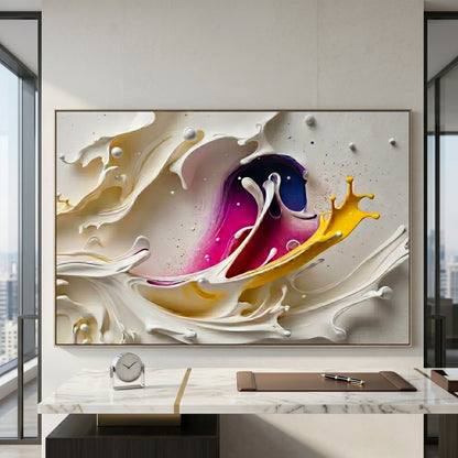 Luxury 3D Geometric Wall Art | Modern Abstract Home Decor Luxury wall art