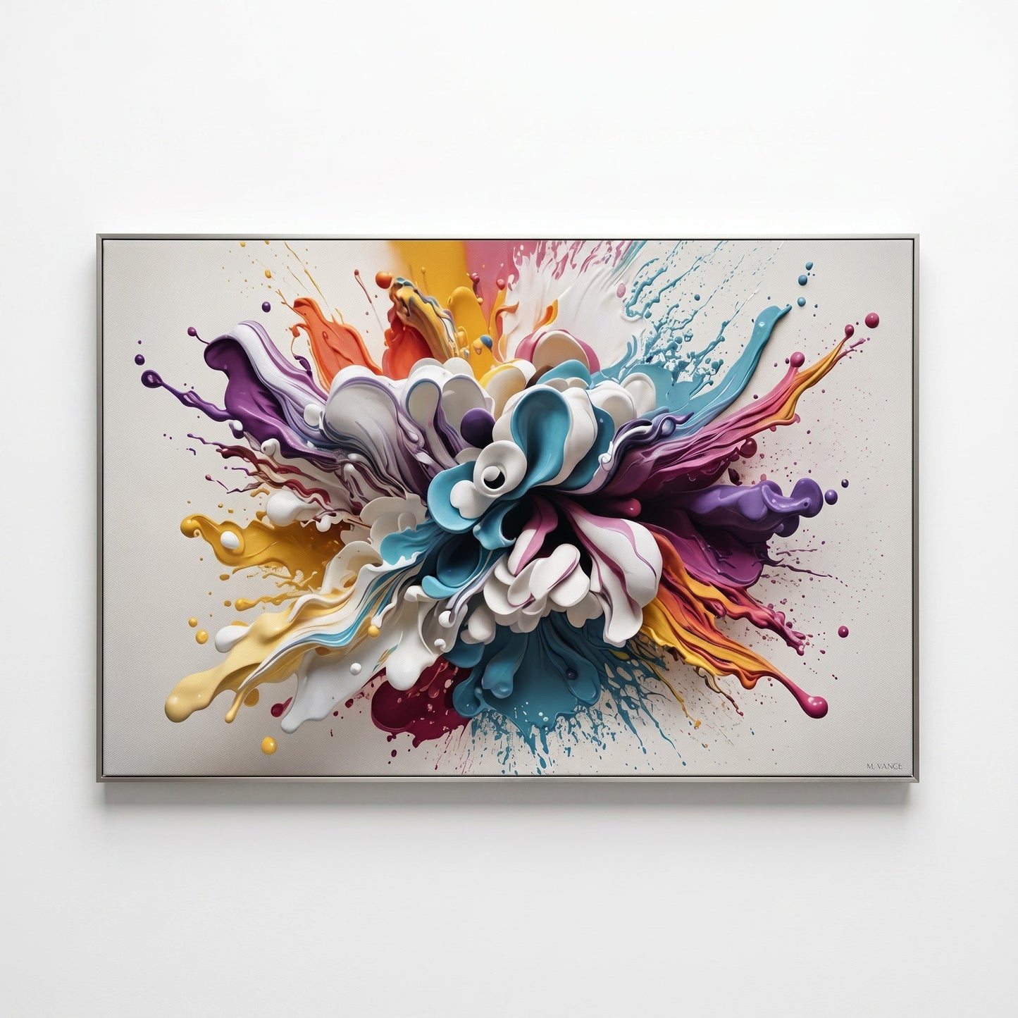 Luxury 3D Geometric Wall Art | Modern Abstract Home Decor Luxury wall art