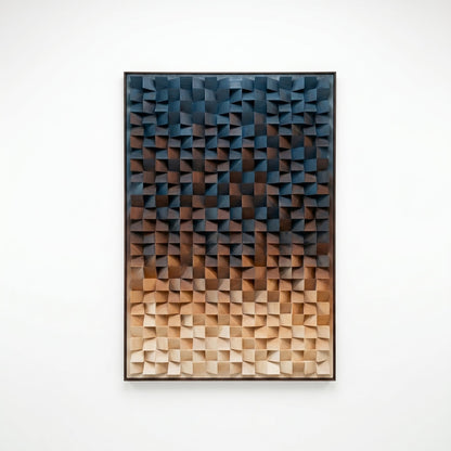 Luxury 3D Geometric Wall Art | Modern Abstract Home Decor Luxury wall art