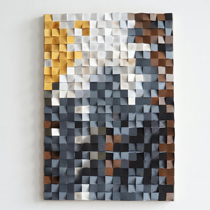Luxury 3D Geometric Wall Art | Modern Abstract Home Decor Luxury wall art