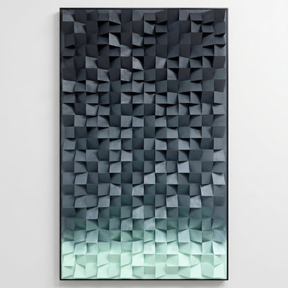 Luxury 3D Geometric Wall Art | Modern Abstract Home Decor Luxury wall art
