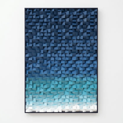 Luxury 3D Geometric Wall Art | Modern Abstract Home Decor Luxury wall art