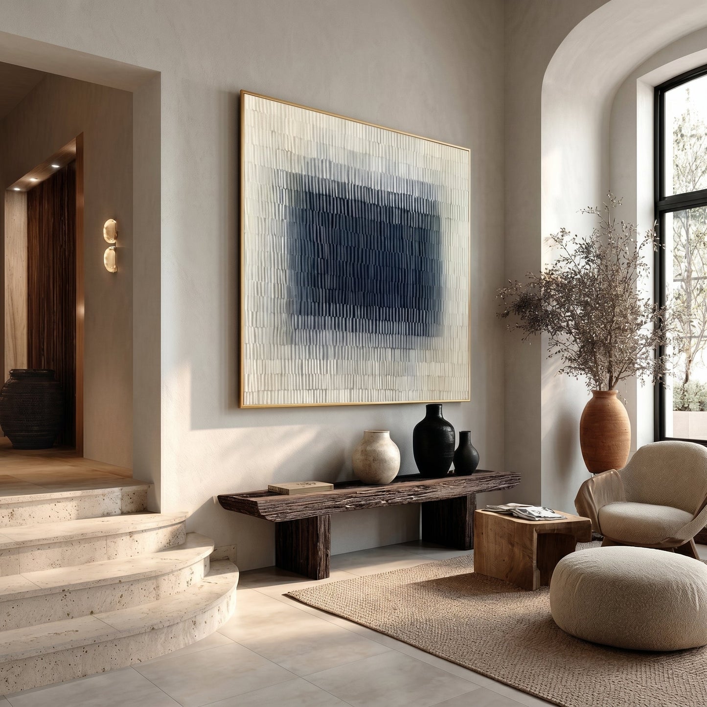 Luxury 3D Geometric Wall Art | Modern Abstract Home Decor Luxury wall art